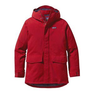 Patagonia Men's Stormdrift Parka Insulated Jacket Red Small
